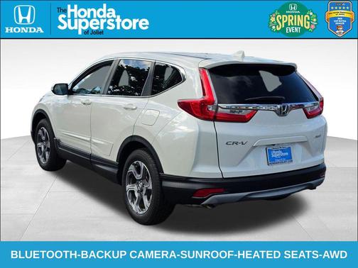 White Diamond Pearl 2017 Honda CR-V EX