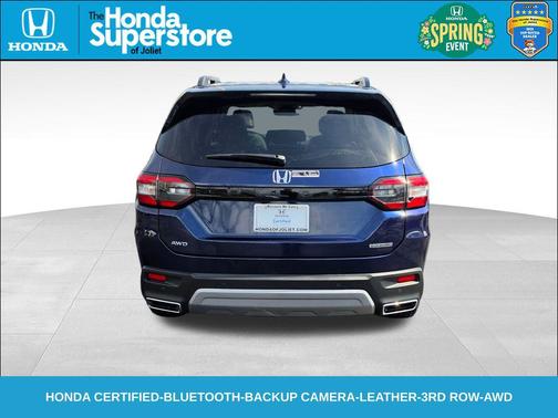 Obsidian Blue Pearl 2025 Honda Pilot Touring 8-Passenger