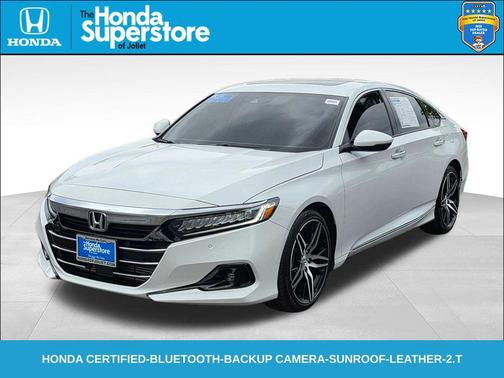 Platinum White Pearl 2021 Honda Accord Touring 2.0T