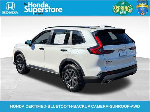 Platinum White Pearl 2026 Honda CR-V Hybrid TrailSport AWD
