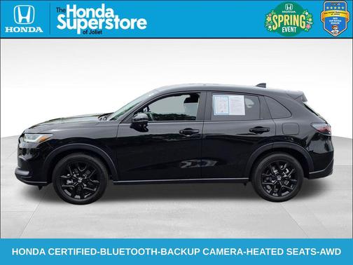 Crystal Black Pearl 2024 Honda HR-V Sport