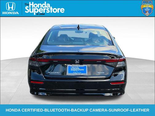 Crystal Black Pearl 2025 Honda Accord Hybrid EX-L