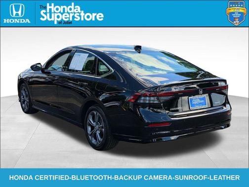 Crystal Black Pearl 2025 Honda Accord Hybrid EX-L