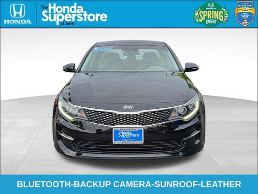 Ebony Black 2017 Kia Optima EX