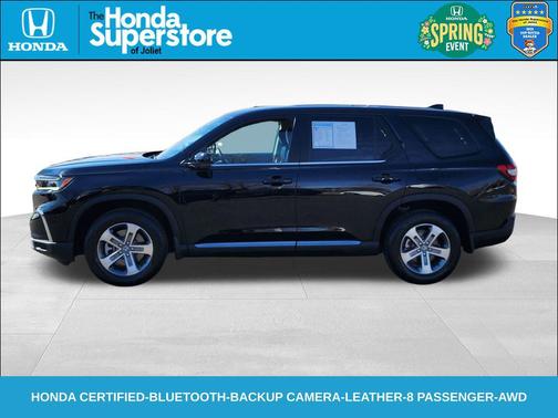 Crystal Black Pearl 2024 Honda Pilot EX-L
