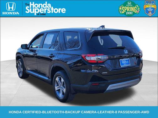 Crystal Black Pearl 2024 Honda Pilot EX-L