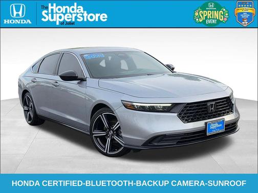 Lunar Silver Metallic 2023 Honda Accord Hybrid Sport