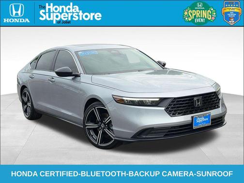Lunar Silver Metallic 2023 Honda Accord Hybrid Sport