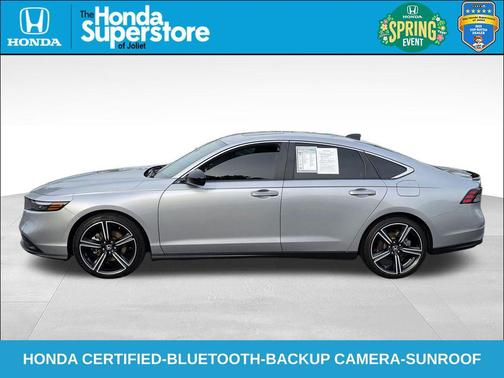 Lunar Silver Metallic 2023 Honda Accord Hybrid Sport