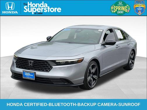 Lunar Silver Metallic 2023 Honda Accord Hybrid Sport