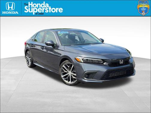 Gray 2024 Honda Civic Touring