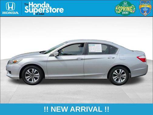 Alabaster Silver Metallic 2013 Honda Accord LX