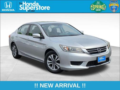 Alabaster Silver Metallic 2013 Honda Accord LX