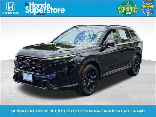 Crystal Black Pearl 2026 Honda CR-V Hybrid Sport-L AWD