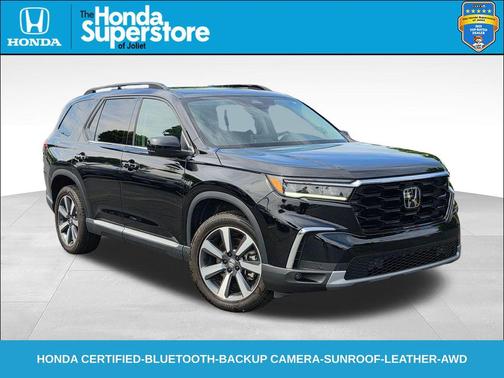 Crystal Black Pearl 2025 Honda Pilot Touring 8-Passenger
