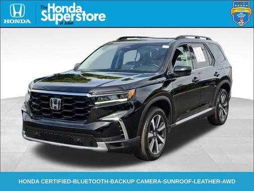 Crystal Black Pearl 2025 Honda Pilot Touring 8-Passenger