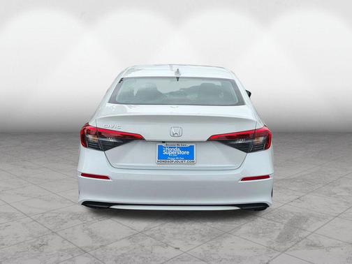 Platinum White Pearl 2024 Honda Civic EX