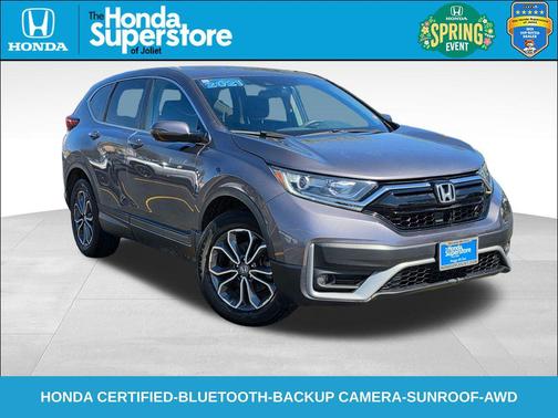 Modern Steel Metallic 2021 Honda CR-V EX