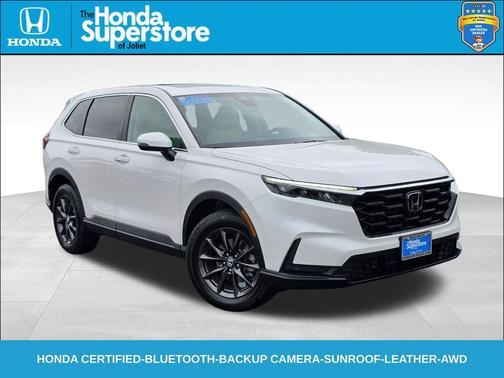 Platinum White Pearl 2026 Honda CR-V EX-L