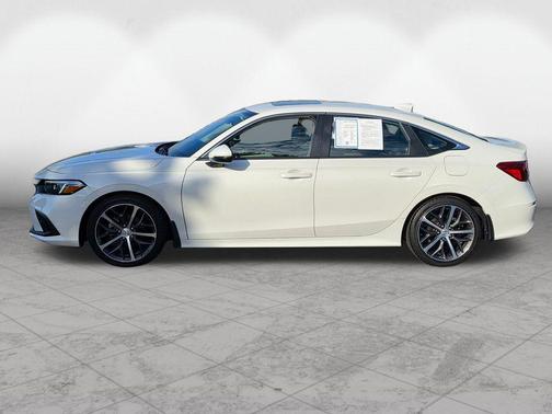 Platinum White Pearl 2024 Honda Civic Touring