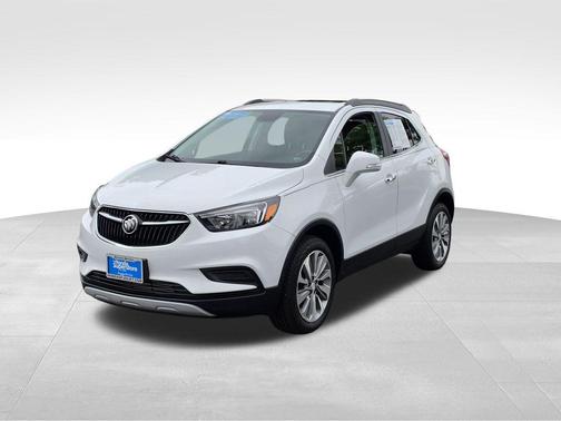 Summit White 2019 Buick Encore Preferred