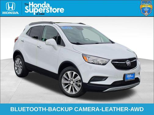 Summit White 2019 Buick Encore Preferred