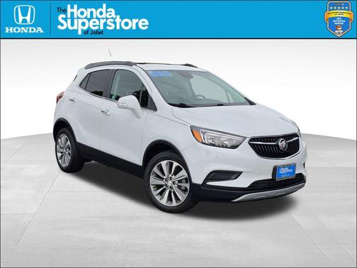 Summit White 2019 Buick Encore Preferred