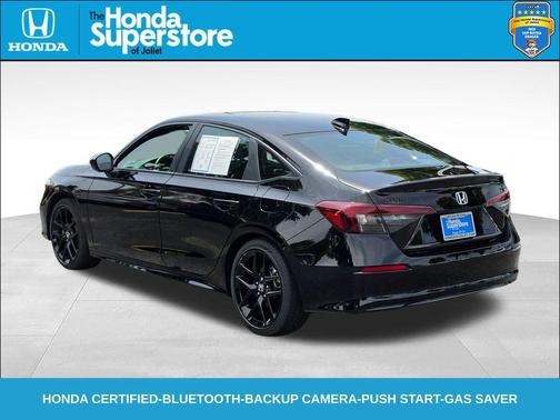 Crystal Black Pearl 2026 Honda Civic Hybrid Sport