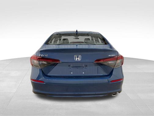 Blue 2026 Honda Civic Sport