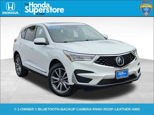 Platinum White Pearl 2021 Acura RDX Technology Package