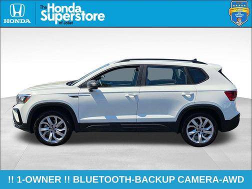 Pure White 2023 Volkswagen Taos 1.5T S