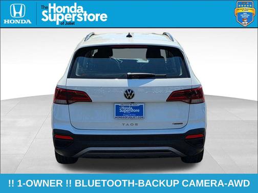 Pure White 2023 Volkswagen Taos 1.5T S