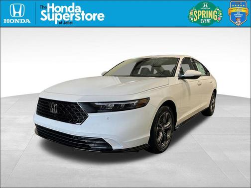 Platinum White Pearl 2026 Honda Accord Hybrid EX-L