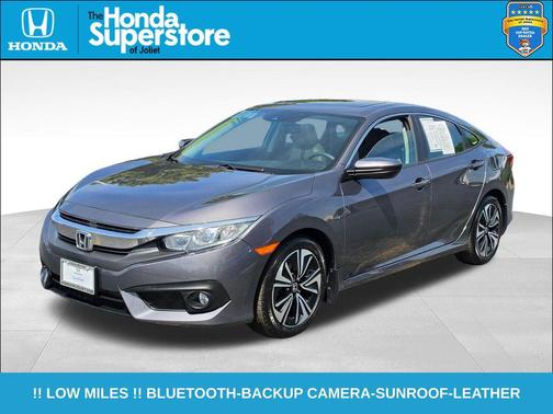 Modern Steel Metallic 2016 Honda Civic EX-L
