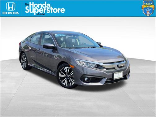 Modern Steel Metallic 2016 Honda Civic EX-L