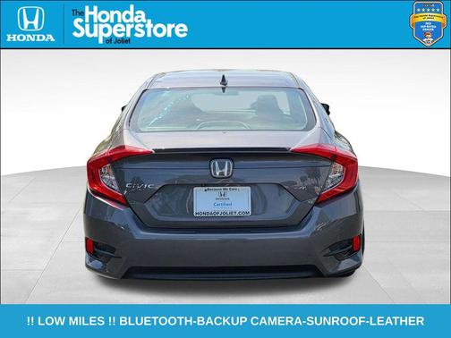 Modern Steel Metallic 2016 Honda Civic EX-L