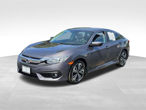 Modern Steel Metallic 2016 Honda Civic EX-L
