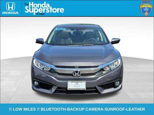 Modern Steel Metallic 2016 Honda Civic EX-L