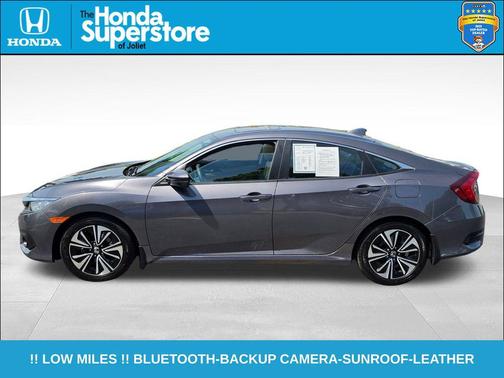 Modern Steel Metallic 2016 Honda Civic EX-L