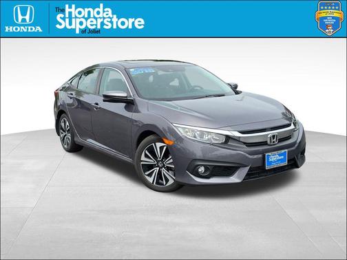 Modern Steel Metallic 2016 Honda Civic EX-L