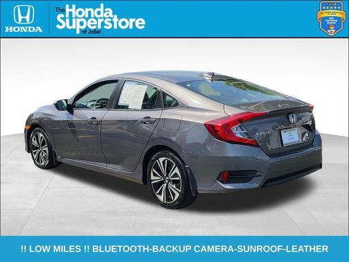 Modern Steel Metallic 2016 Honda Civic EX-L