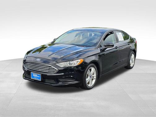 Shadow Black 2018 Ford Fusion SE