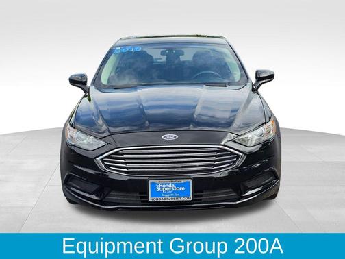 Shadow Black 2018 Ford Fusion SE