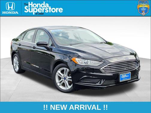 Shadow Black 2018 Ford Fusion SE
