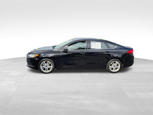 Shadow Black 2018 Ford Fusion SE