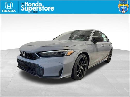 Gray 2026 Honda Civic Sport