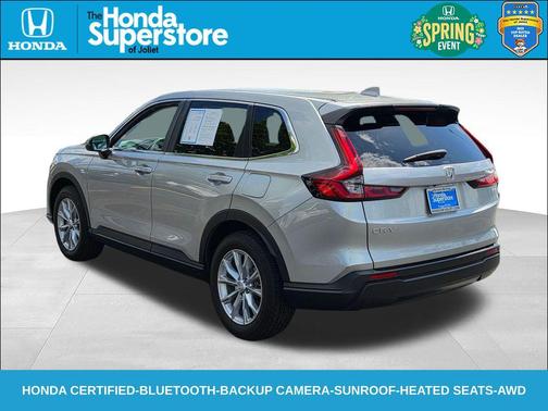 Solar Silver Metallic 2025 Honda CR-V EX