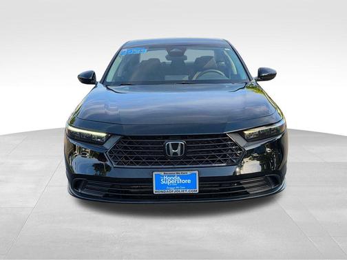 Black 2023 Honda Accord LX 1.5T
