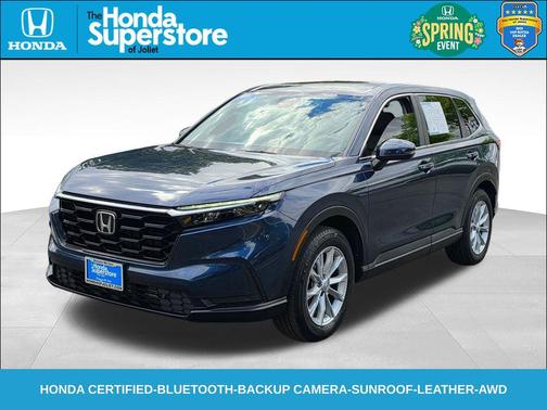 Canyon River Blue Metallic 2025 Honda CR-V EX-L