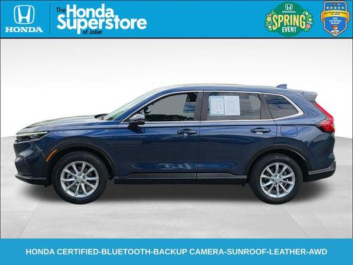 Canyon River Blue Metallic 2025 Honda CR-V EX-L